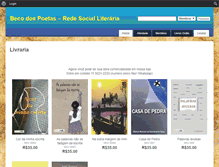 Tablet Screenshot of becodospoetas.com.br